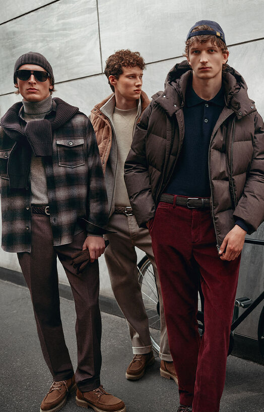 The season invites new forms of layering- refined yet functional. A wardrobe crafted from warm m