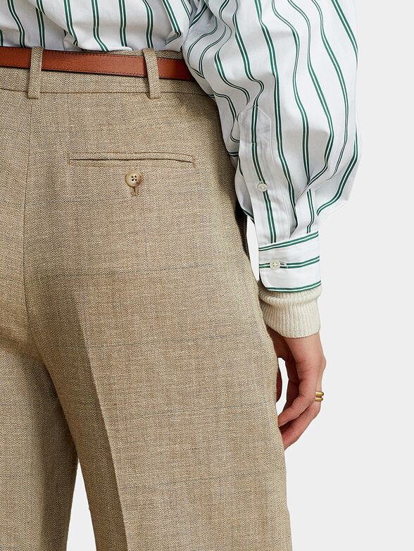 Pants with wide legs - 3