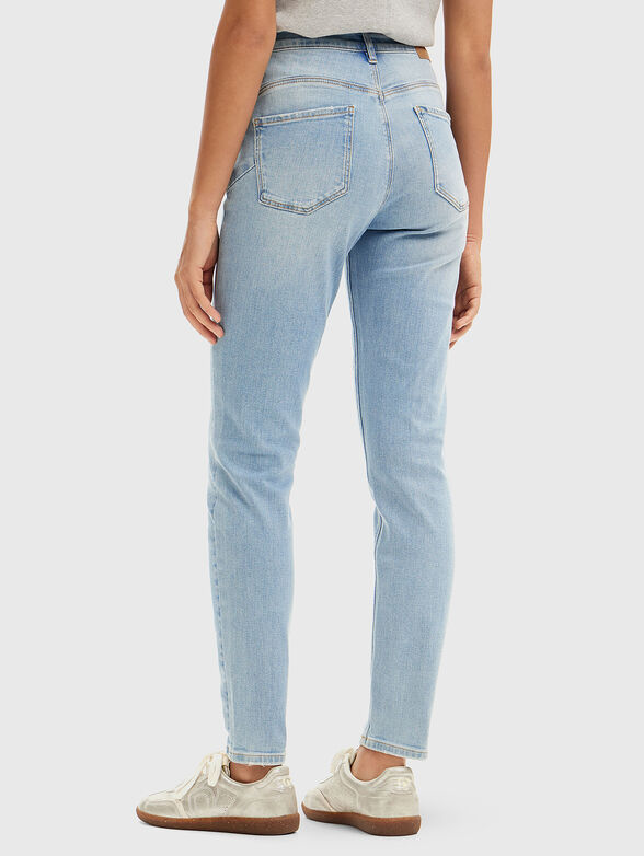 Blue slim jeans - 2