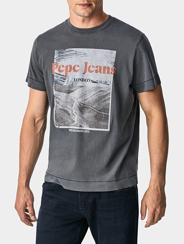 T-shirt with logo print - 1