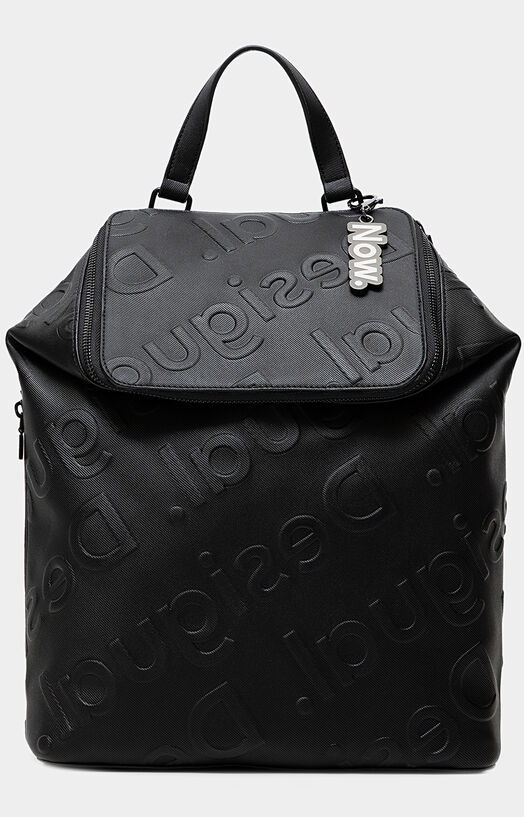 Backpack with embossed logo print brand DESIGUAL  display picture 3