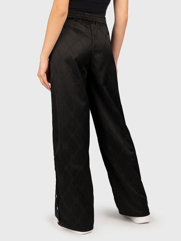 HACELIA trousers with monogram logo - 2