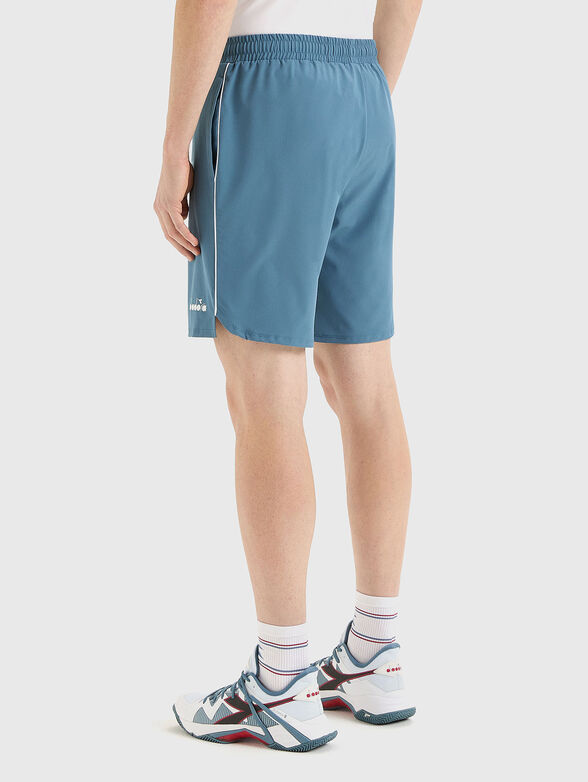 Shorts with contrast logo detail - 2