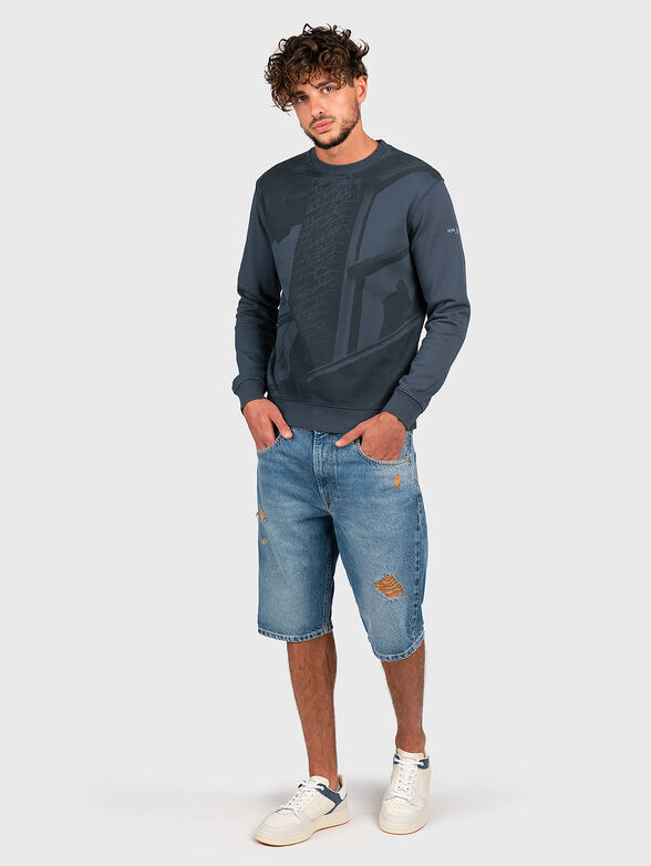 ALBERT printed cotton sweatshirt - 2