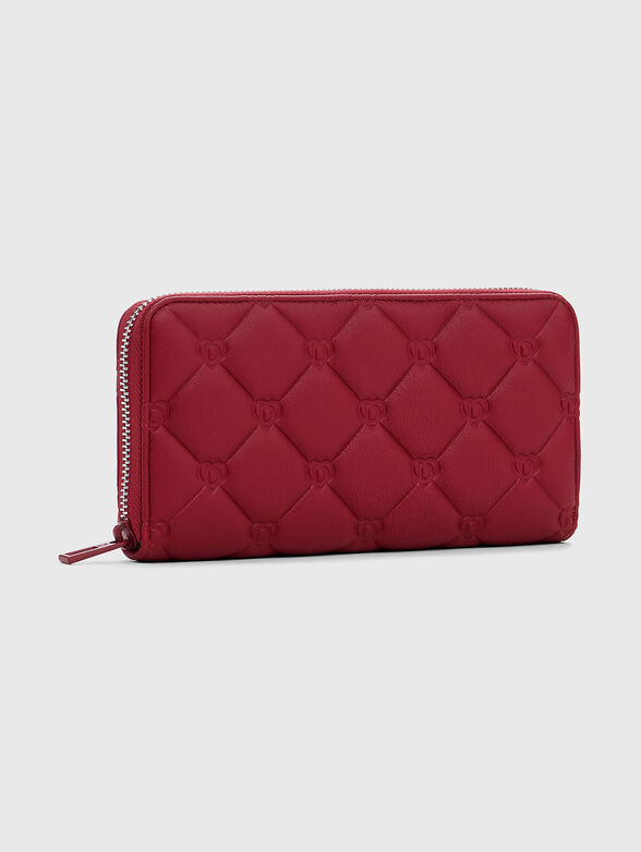 FIONA quilted effect purse  - 4