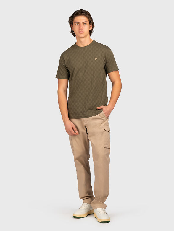 Round neck cotton T-shirt - 2