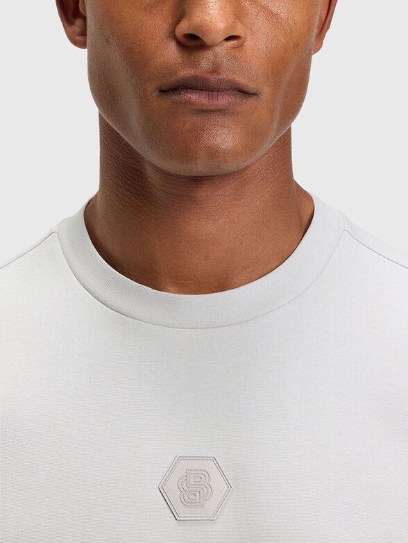 Grey sweatshirt with logo - 4