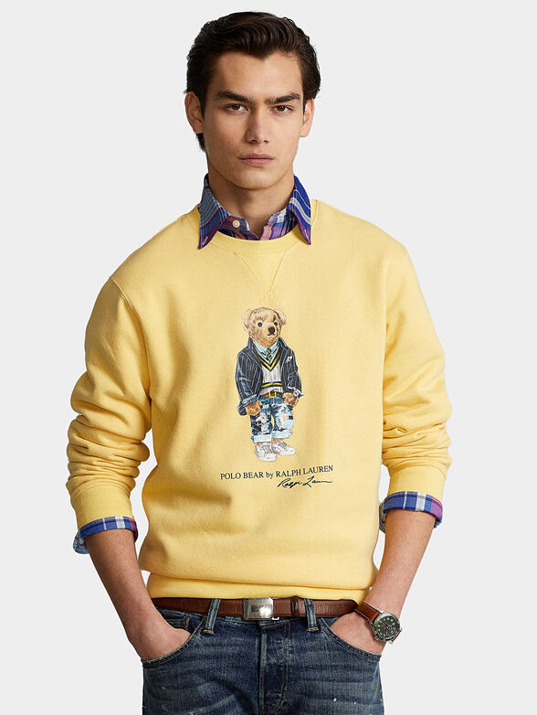 Polo Bear print sweatshirt - 1