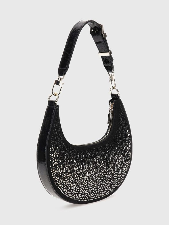 LUA small hobo bag with rhinestones - 3