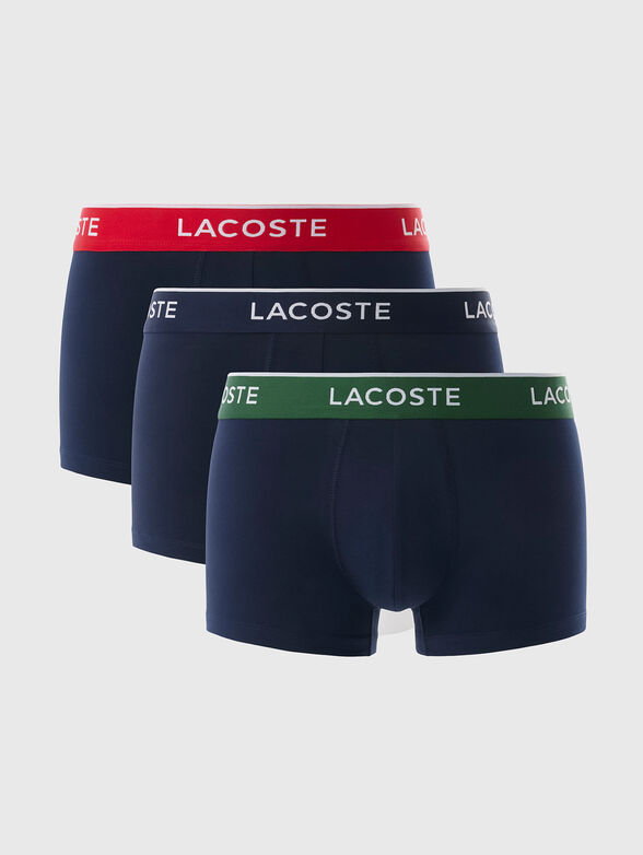 Set of three pairs of boxers with logo - 1