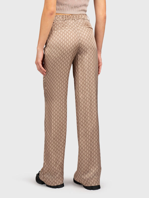 LOREDANA monogram trousers - 2