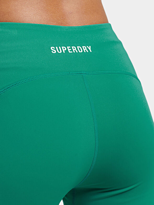 Sports leggings with logo details - 6