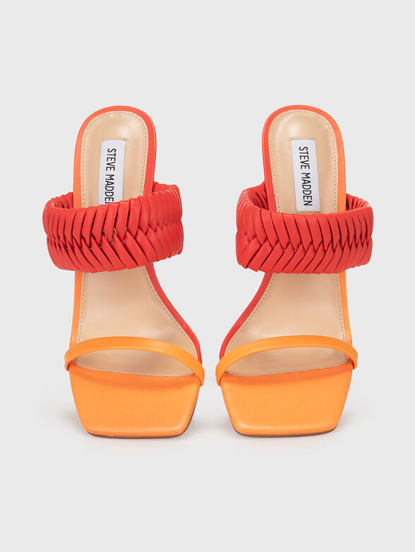 ENAMOR black heeled slippers - 6
