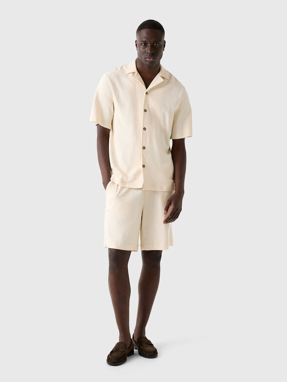 Knitted bowling shirt - 1