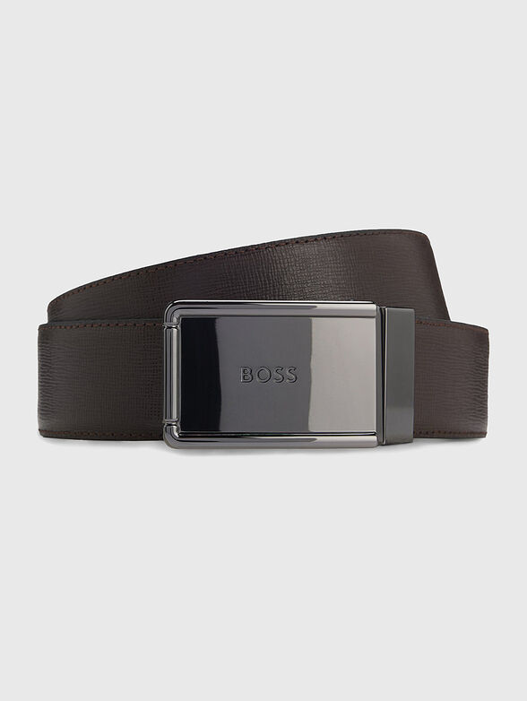 Reversible leather belt - 1