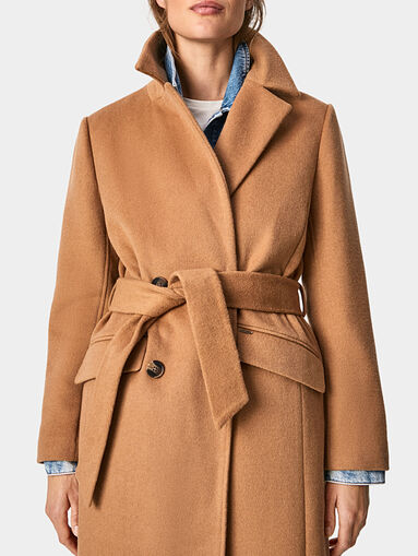 MICA coat in black color - 3