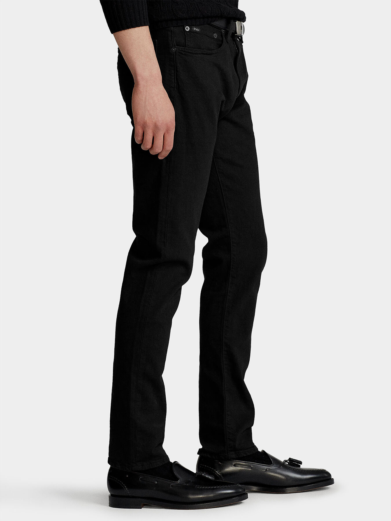 Ralph Lauren The Skinny Polo S ブラック Ralph Lauren Slim Fit Polo T Shirt Black | Mainline Menswear us