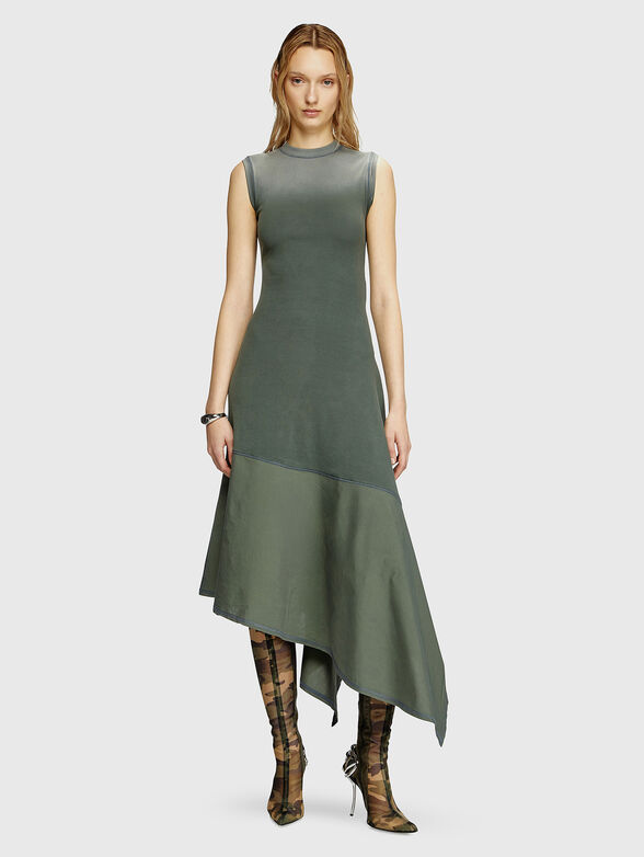 D-ELICY asymmetric midi dress - 1
