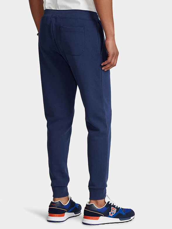 Jogger pants with logo inscription - 4