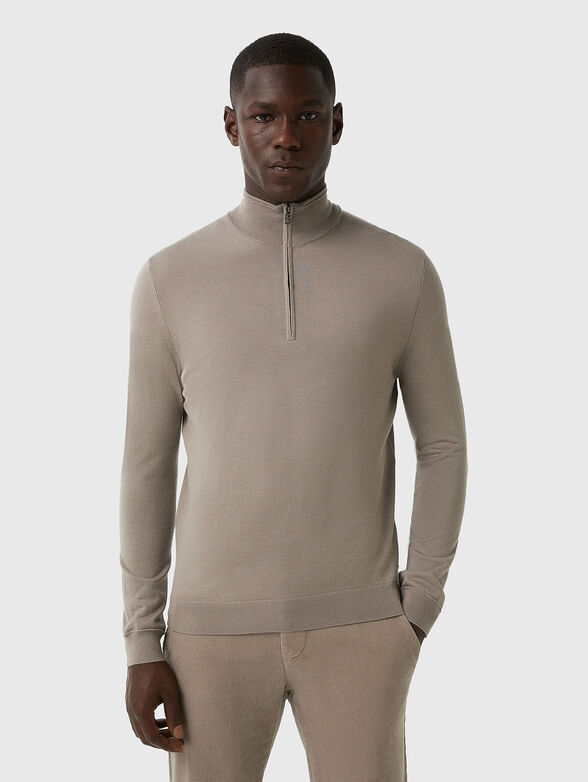 OURI beige wool sweater - 1