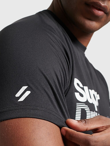 TRAIN ACTIVE black t-shirt - 4