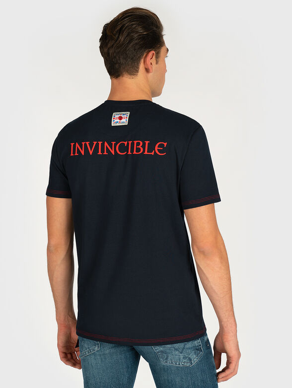 T-shirt in blue color - 5