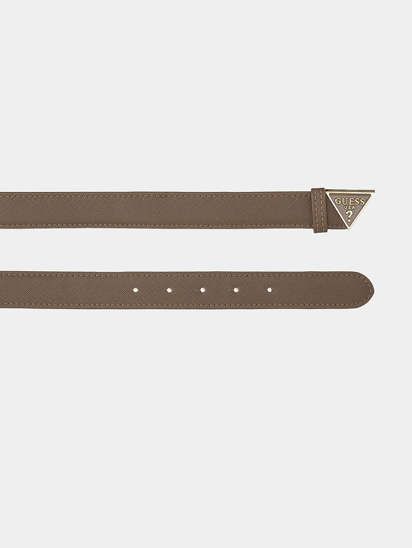 Belt with triangular buckle - 2