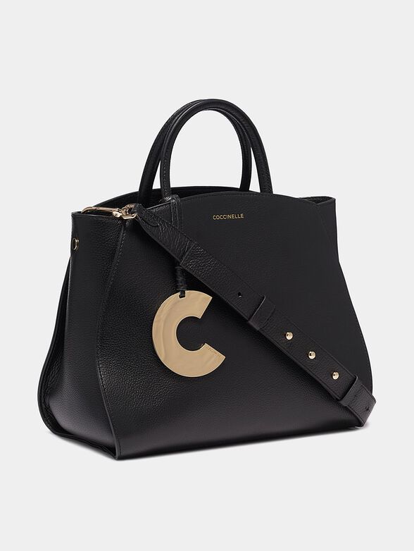 CONCRETE MEDIUM Leather bag - 2