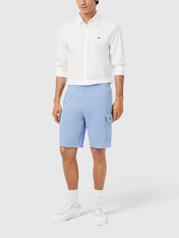 Shorts with logo embroidery - 3