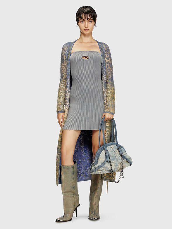 D-TONA heeled denim boots - 1