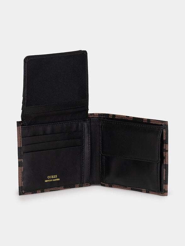 Wallet with logo print - 4
