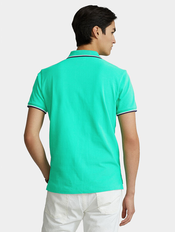 Polo shirt with logo embroidery - 3