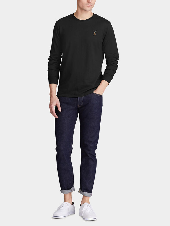 Cotton blouse with Pony logo - 2