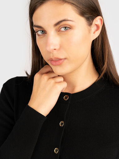 Wool cardigan - 4