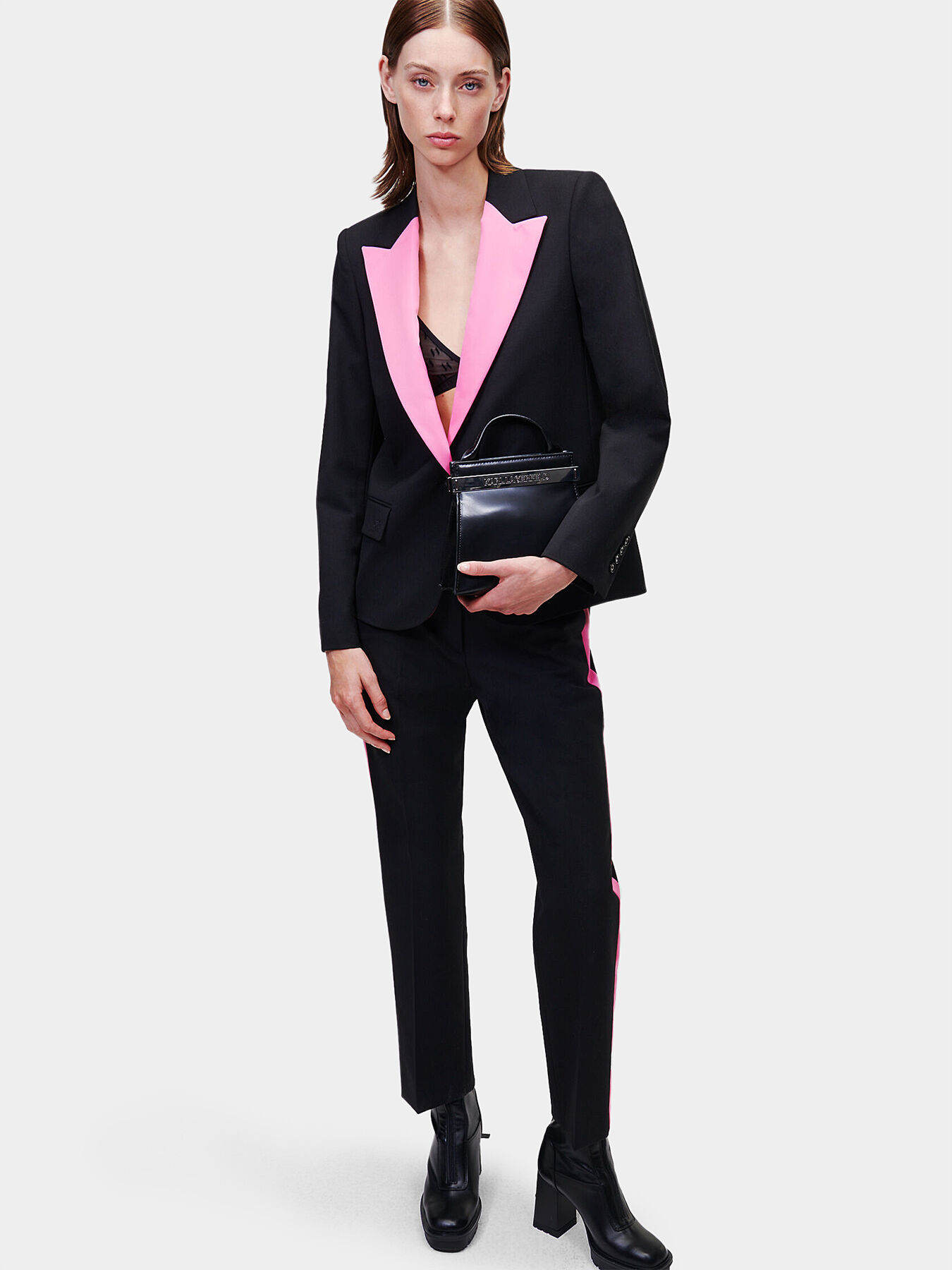 Trousers with a wool blend brand Karl Lagerfeld