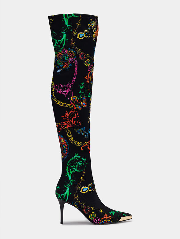 Boots with attractive colorful print - 1