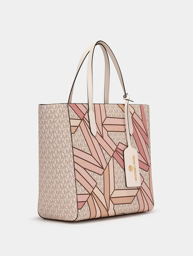 Bag with maxi logo print - 3