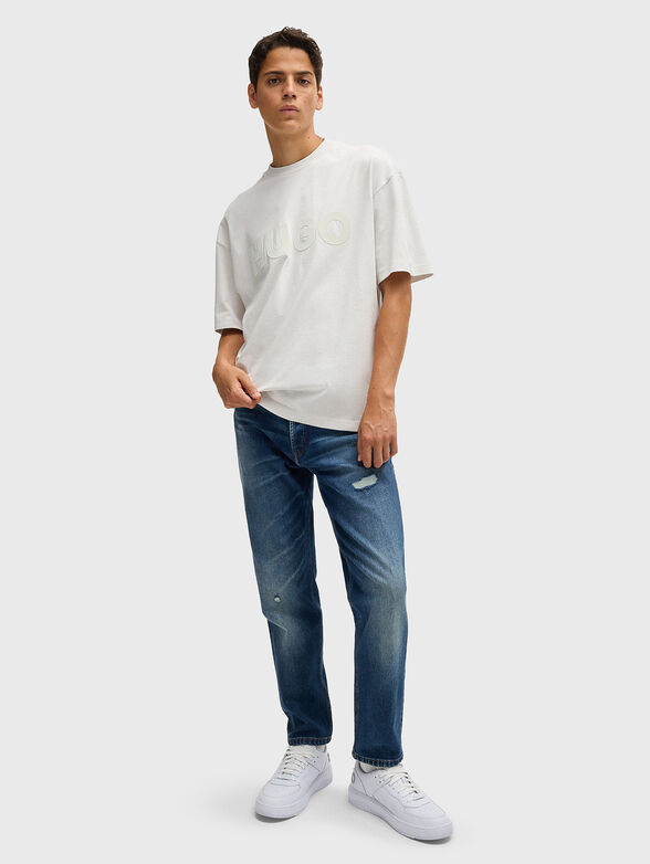 Slim jeans with washed effect - 4