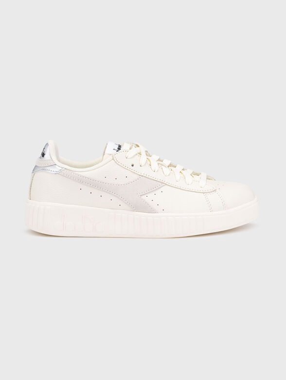 GAME STEP beige sports shoes with logo accent - 1