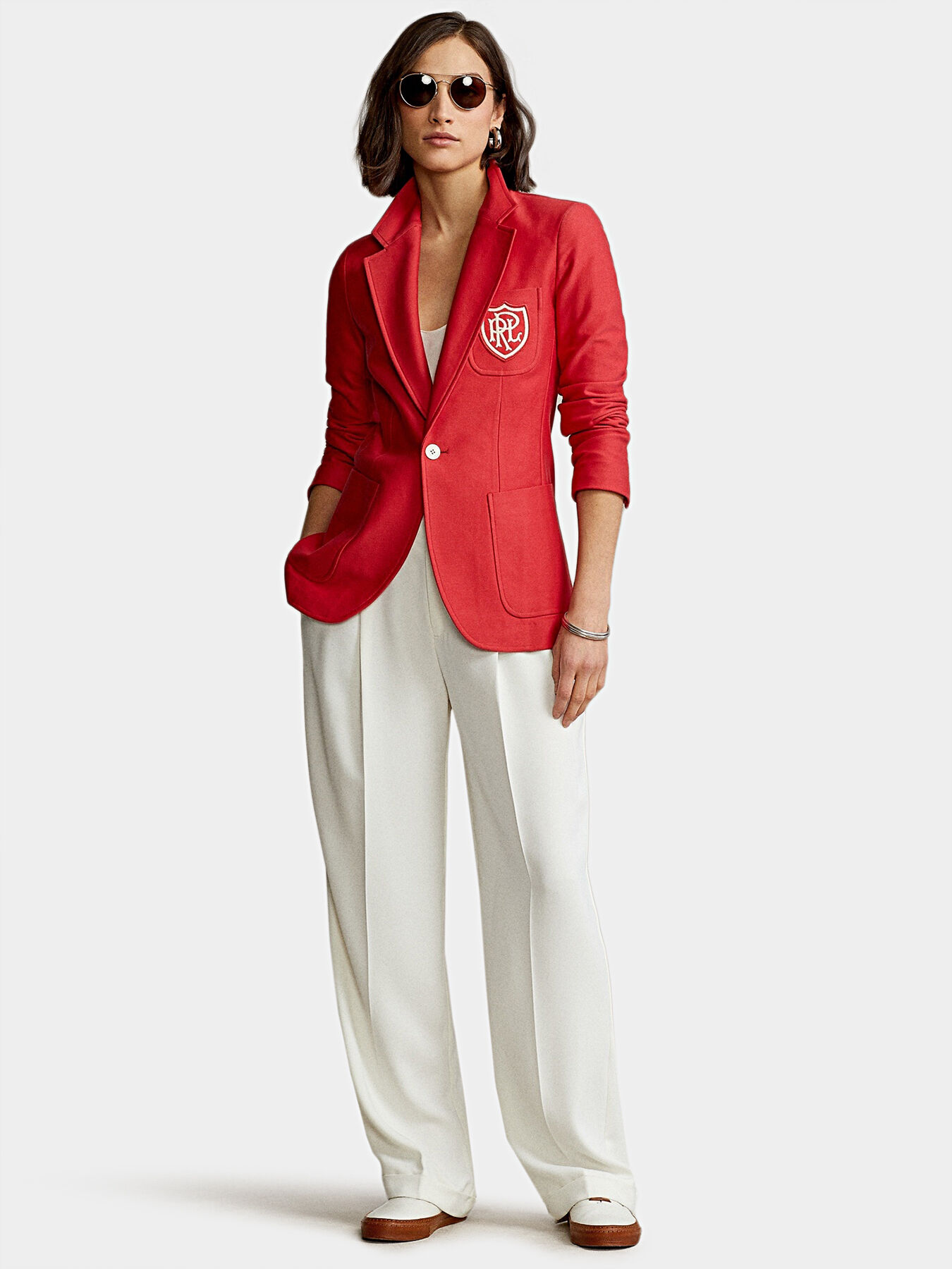 Ralph lauren store women's red blazer