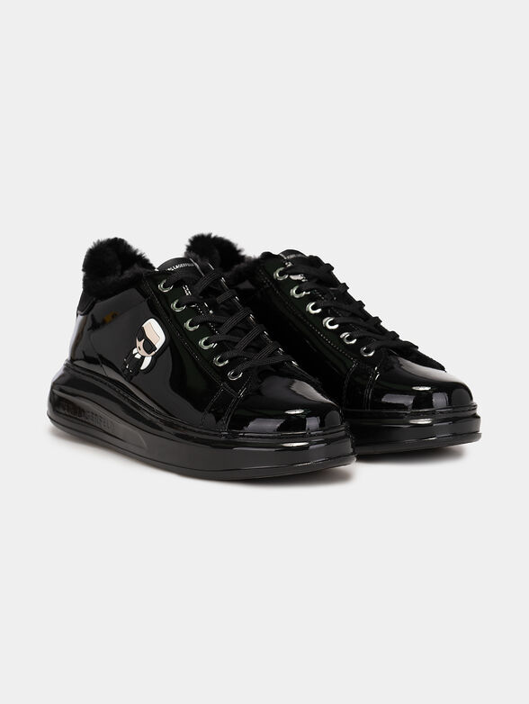 KAPRI Ikon Shine Lo Lace leather sneakers - 2