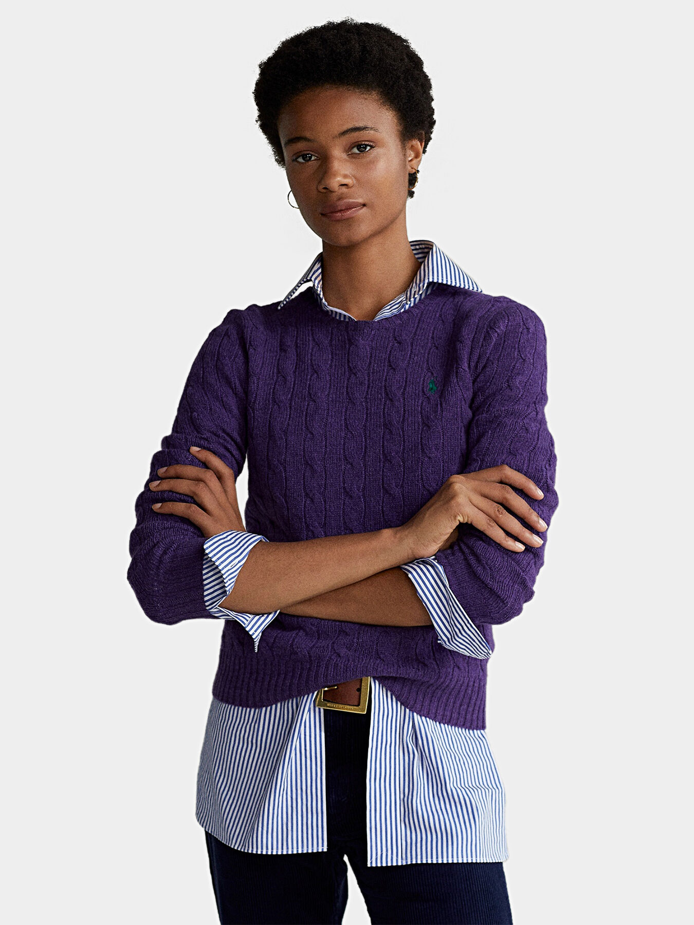 JULIANNA sweater with embroidered logo brand POLO RALPH LAUREN Globalbrandsstore en