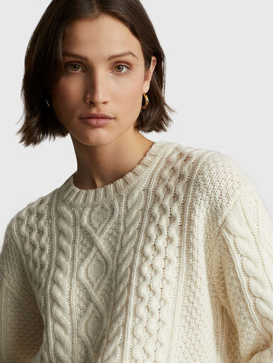 ARAN knitted sweater - 4