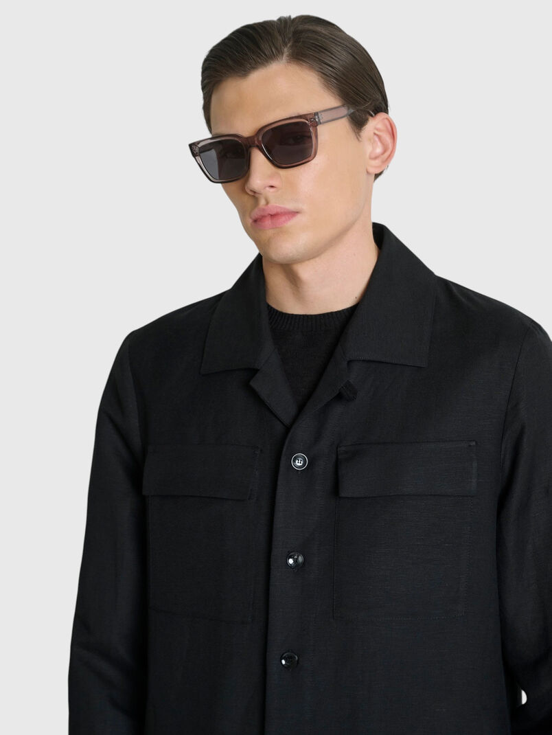 Shirt of linen blend - 3