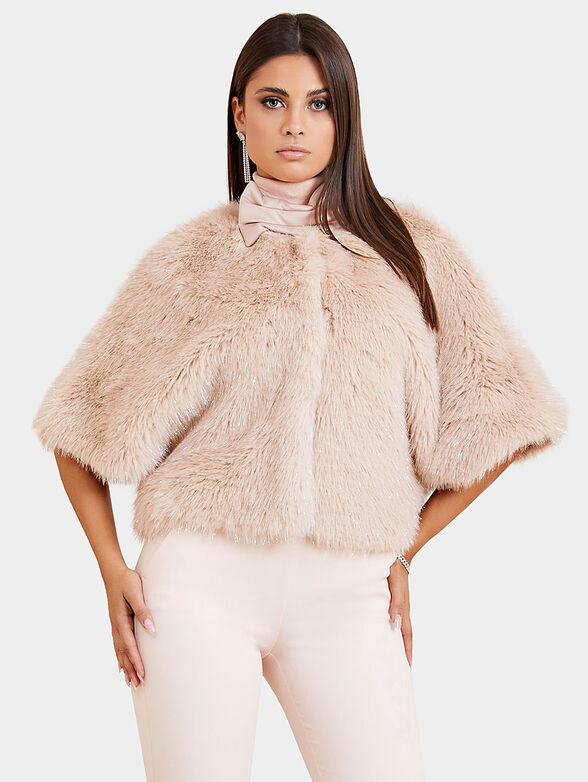 AMBER faux fur coat - 1