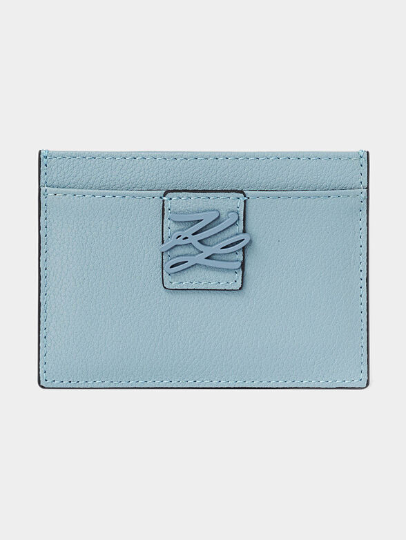 K/AUTOGRAPH Brown leather cardholder - 1