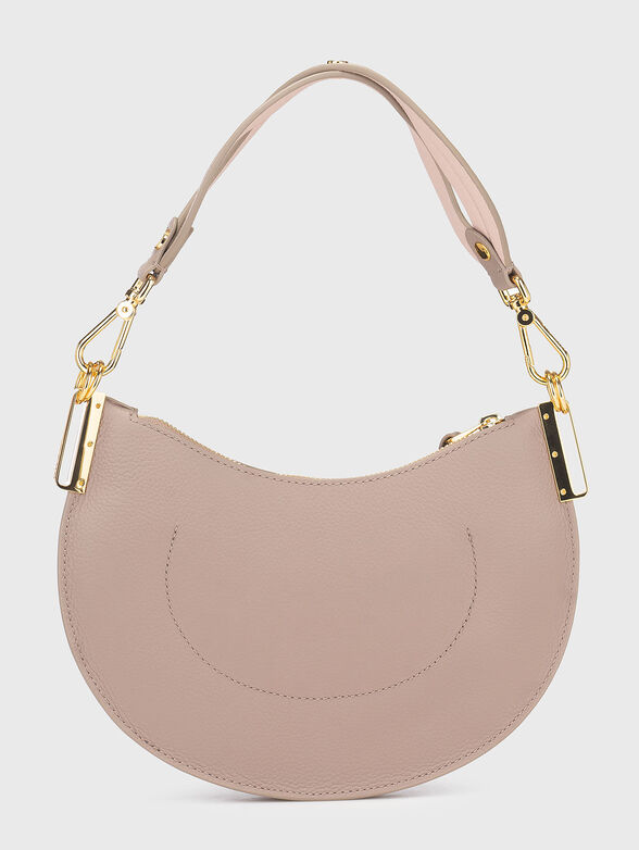 Leather bag with logo detail - 3