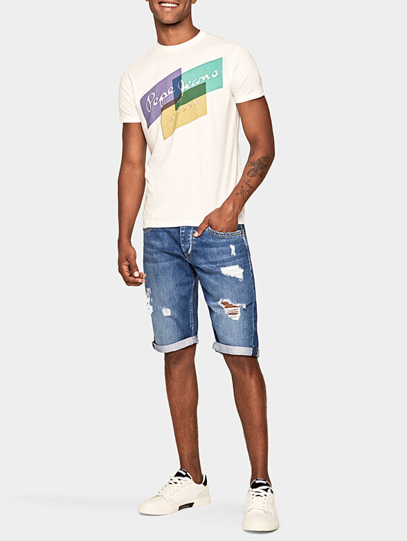 MORRISON T-shirt with logo print - 4
