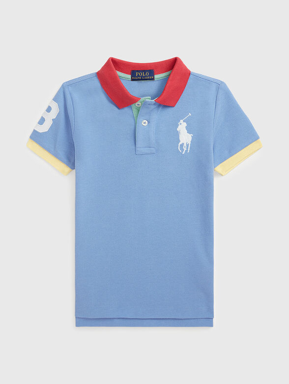 Polo shirt with contrast details  - 1