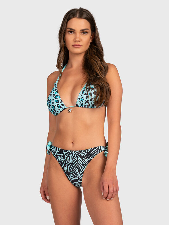 Animal print bikini brief - 3